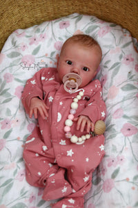Sold Out - CUSTOM "Primrose Awake" by Laura Lee Eagles Reborn Baby (Copy)