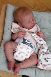 Sold Out - *RESERVED* CUSTOM "Loulou" by Joanna Kazmierczak Reborn Baby