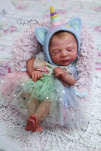 Load image into Gallery viewer, READY TO SHIP "Aerith" by Kristie Sohn Carwithen Reborn Baby Girl