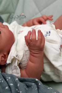 READY TO SHIP "Lizzie" by Adrie Stoete Reborn Baby