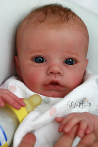 Sold Out - CUSTOM "Primrose Awake" by Laura Lee Eagles Reborn Baby (Copy)