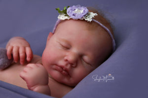 Sold Out - *RESERVED* CUSTOM "Loulou" by Joanna Kazmierczak Reborn Baby
