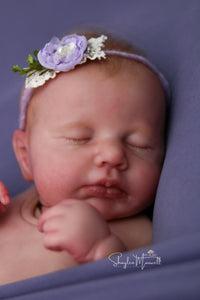 Sold Out - *RESERVED* CUSTOM "Loulou" by Joanna Kazmierczak Reborn Baby