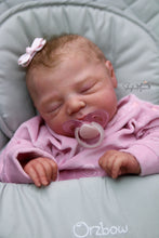 Load image into Gallery viewer, READY TO SHIP "Aerith" by Kristie Sohn Carwithen Reborn Baby Girl