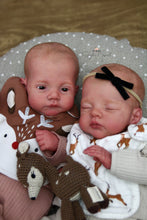 Load image into Gallery viewer, READY TO SHIP Twins &quot;Lily &amp; Irys&quot; by Joanna Kazmierczak Reborn Baby