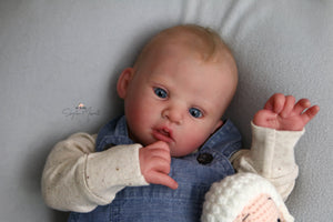 READY TO SHIP "Finley" by Heike Kolpin Reborn Baby