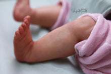 Load image into Gallery viewer, READY TO SHIP "Aerith" by Kristie Sohn Carwithen Reborn Baby Girl