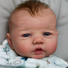 Load image into Gallery viewer, DEPOSIT - CUSTOM "Freddy" by Sandy Faber Reborn Baby