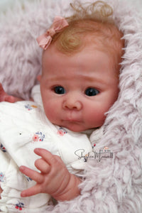 READY TO SHIP "Lizzie" by Adrie Stoete Reborn Baby