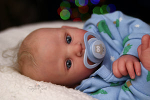 READY TO SHIP "Finley" by Heike Kolpin Reborn Baby