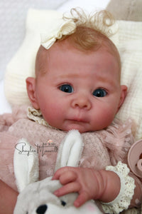 READY TO SHIP "Lizzie" by Adrie Stoete Reborn Baby