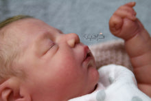 Load image into Gallery viewer, READY TO SHIP "Aerith" by Kristie Sohn Carwithen Reborn Baby Girl