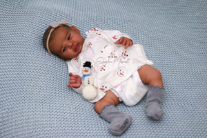 READY TO SHIP "Louise" by Adrie Stoete Reborn Baby Girl