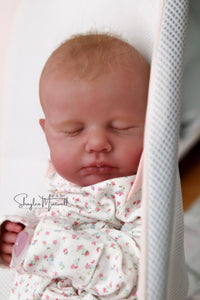 Sold Out - *RESERVED* CUSTOM "Loulou" by Joanna Kazmierczak Reborn Baby