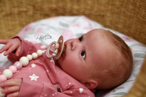 Sold Out - CUSTOM "Primrose Awake" by Laura Lee Eagles Reborn Baby (Copy)