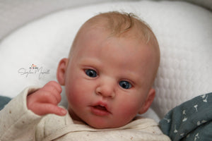 READY TO SHIP "Finley" by Heike Kolpin Reborn Baby