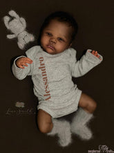 Load image into Gallery viewer, DEPOSIT - CUSTOM "Alessandro Awake" by Cassie Ann Love Reborn Baby