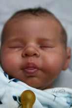 Load image into Gallery viewer, READY TO SHIP Cuddle "Theo" by Irina Kaplanskaya Reborn Baby Boy