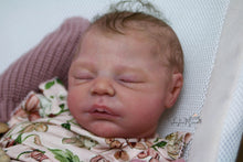 Load image into Gallery viewer, READY TO SHIP "Aerith" by Kristie Sohn Carwithen Reborn Baby Girl