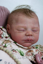 Load image into Gallery viewer, READY TO SHIP "Aerith" by Kristie Sohn Carwithen Reborn Baby Girl