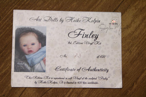 READY TO SHIP "Finley" by Heike Kolpin Reborn Baby