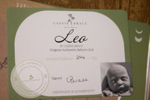 Load image into Gallery viewer, READY TO SHIP  &quot;Leo&quot; by Cassie Brace Reborn Baby