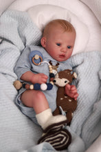 Load image into Gallery viewer, READY TO SHIP &quot;Finley&quot; by Heike Kolpin Reborn Baby