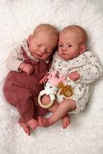 Load image into Gallery viewer, READY TO SHIP Twins &quot;Lily &amp; Irys&quot; by Joanna Kazmierczak Reborn Baby