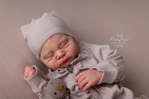 DEPOSIT - CUSTOM "Leandre" by Doris Moyers Hornbogen Reborn Baby