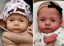 Load image into Gallery viewer, READY TO SHIP Twins &quot;Lily &amp; Irys&quot; by Joanna Kazmierczak Reborn Baby