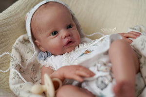 DEPOSIT - CUSTOM "Primrose Awake" by Laura Lee Eagles Reborn Baby (Copy)