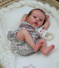 Load image into Gallery viewer, DEPOSIT - CUSTOM &quot;Primrose Awake&quot; by Laura Lee Eagles Reborn Baby (Copy)