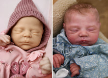 Load image into Gallery viewer, READY TO SHIP "Aerith" by Kristie Sohn Carwithen Reborn Baby Girl