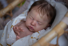 Load image into Gallery viewer, DEPOSIT - CUSTOM "Cameron Asleep" by Laura Tuzio Ross Reborn Baby