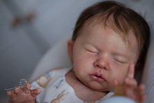Load image into Gallery viewer, DEPOSIT - CUSTOM "Cameron Asleep" by Laura Tuzio Ross Reborn Baby