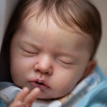 Load image into Gallery viewer, DEPOSIT - CUSTOM "Cameron Asleep" by Laura Tuzio Ross Reborn Baby