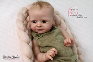 SUPER SALE Smiling Baby PROTOTYPE Petya by Lenka Hucinova Reborn Baby Boy Doll - Reborn, Sweet Shaylen Maxwell iiora 2016-2019