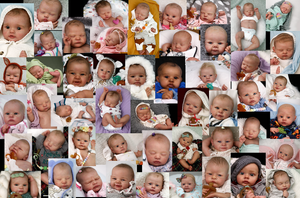 DEPOSIT - CUSTOM "Luisa" by Olga Auer Reborn Baby