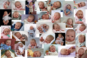DEPOSIT - CUSTOM listing, Sculpt of Choice Reborn Baby
