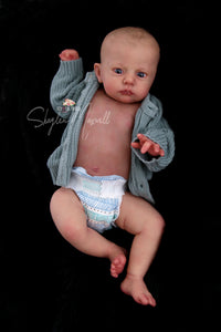 Sold out DEPOSIT - CUSTOM "Cameron" by Laura Tuzio Ross Reborn Baby