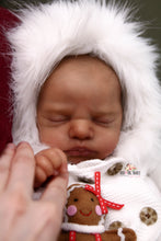 Load image into Gallery viewer, READY TO SHIP Painted Hair EVERLEE Altenkirch Biracial Reborn Baby Girl - Reborn, Sweet Shaylen Maxwell iiora 2016-2021