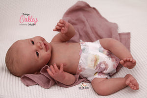 PROTOTYPE Oakley by Sandrien Faber Reborn Baby Girl Doll - Reborn, Sweet Shaylen Maxwell iiora 2016-2020