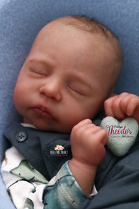 PROTOTYPE Theodor by Lenka Hucinova Reborn Baby Boy Doll - Reborn, Sweet Shaylen Maxwell iiora 2016-2021