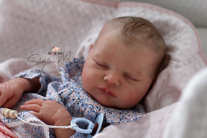 Sold Out DEPOSIT - CUSTOM "Laura" by Bonnie Brown Reborn Baby