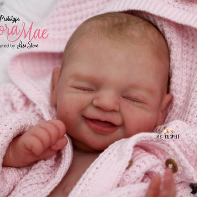 PROTOTYPE Cora Mae by Lisa Stone Reborn Girl Doll - Reborn, Sweet