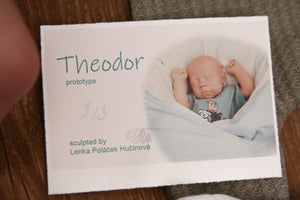 PROTOTYPE Theodor by Lenka Hucinova Reborn Baby Boy Doll - Reborn, Sweet Shaylen Maxwell iiora 2016-2021