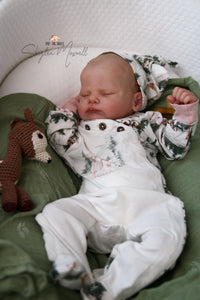 Sold Out- CUSTOM "Genevieve" by Cassie Brace Reborn Baby