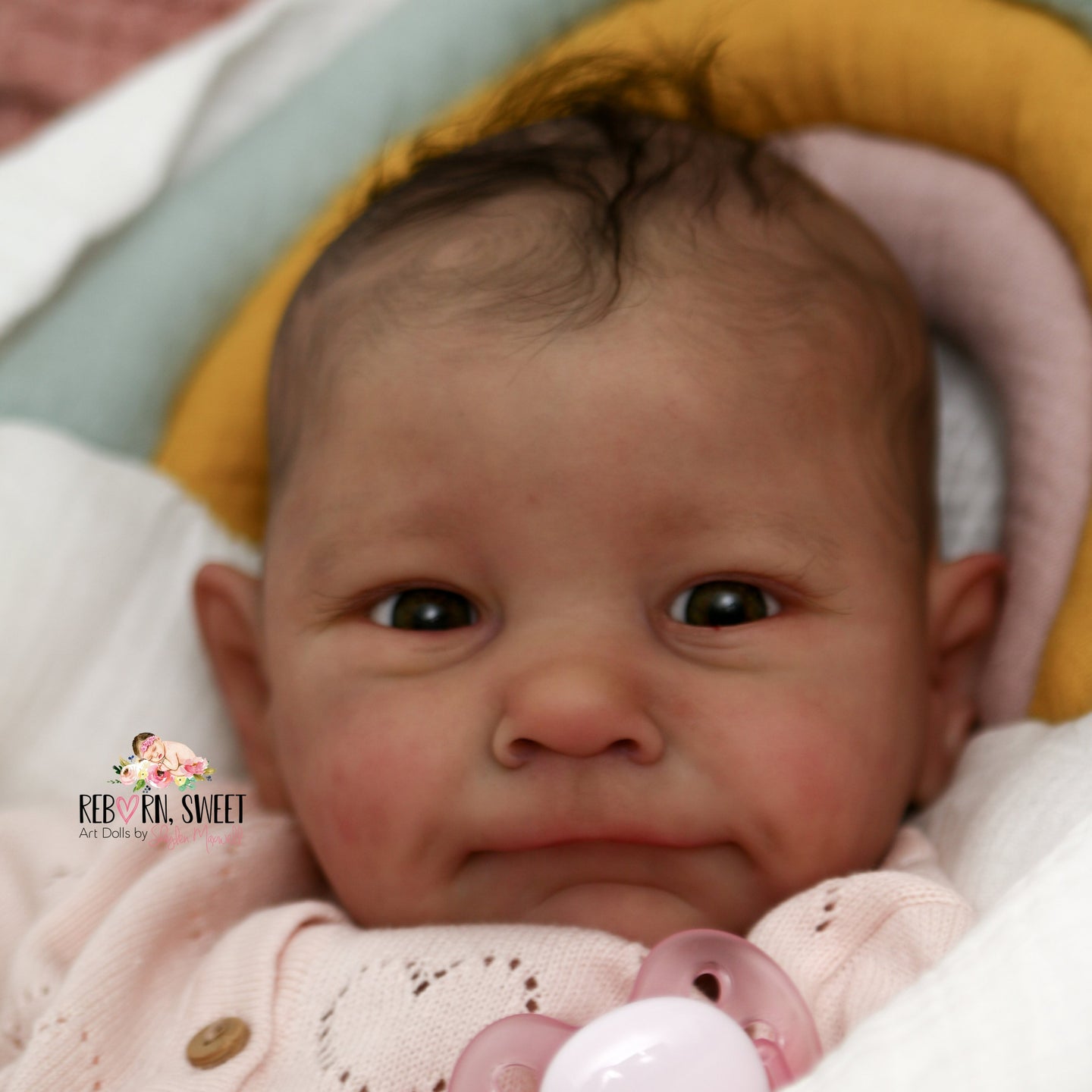 READY TO SHIP Ava by Cassie Brace Biracial Reborn Baby Girl - Reborn, Sweet Shaylen Maxwell