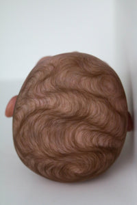 Custom Cut Filbert Comb Hair Painting Brush