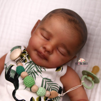 OOAK Painted Hair Dallas Mcleod Murray Reborn Baby Boy Doll - Reborn, Sweet Shaylen Maxwell iiora 2016-2021